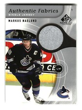 Markus Naslund 2005-06 SP Game Used Authentic Fabrics #AF-MN Vancouver Canucks
