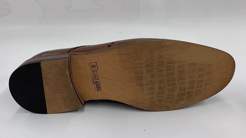 Stacy Adams Alaire Wing Tip Style Dress Shoes Men 9 Leather EUC 25128 - Picture 7 of 8