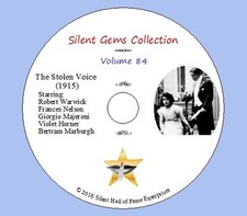 DVD "The Stolen Voice" (1915) Robert Warwick,Frances Nelson,Classic Silent Drama
