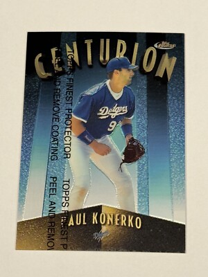 Paul Konerko 1998 Topps Finest Centurion SP Card 173/500 Los Angeles Dodger Rare