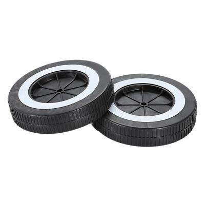 2 Stück Grillräder Teile stabile Handwagen Reifen für Outdoor Camping Essen