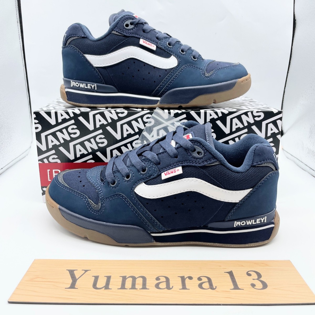 Vans Skate Rowley XLT Navy Gum VN000D1GNGM Men's Size | eBay