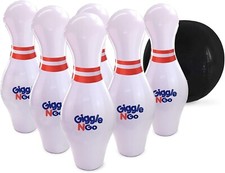 Inflatable Mini Bowling Game Set   Indoor  Outdoor Family Fun