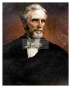 CIVIL WAR CONFEDERATE PRESIDENT JEFFERSON DAVIS 1874 8X10 PHOTOGRAPH REPRINT