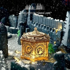 ROKR 3D Wooden Puzzles DIY Music Box Secret Garden Kids Adult Teens Xmas Gifts