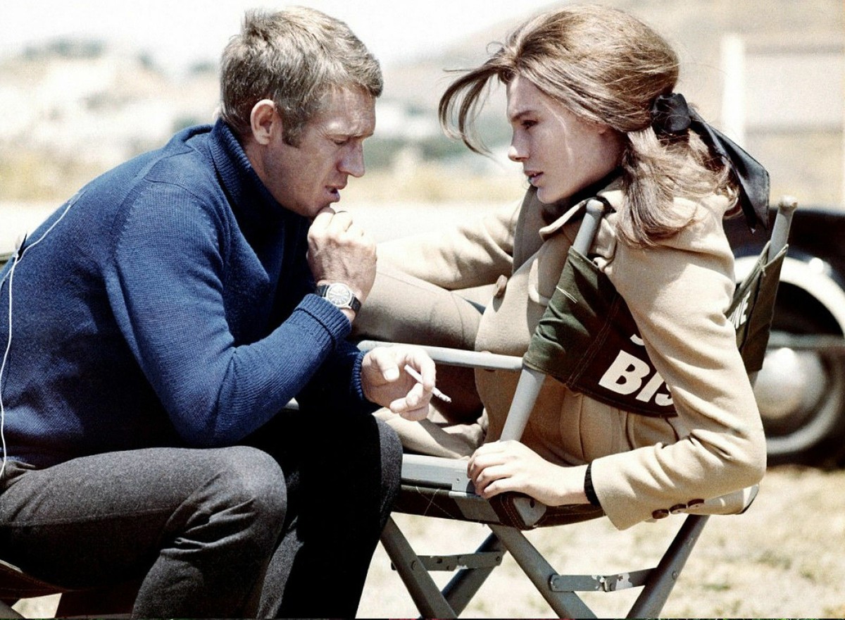 PHOTO BULLITT - STEVE MCQUEEN ET JACQUELINE BISSET V001 20 | eBay UK