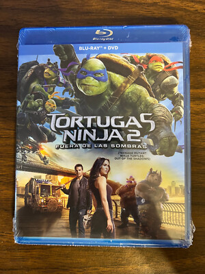 Tortugas Ninja 2 fuera de las sombras Blu-ray + DVD (TMNT out of the shadows)