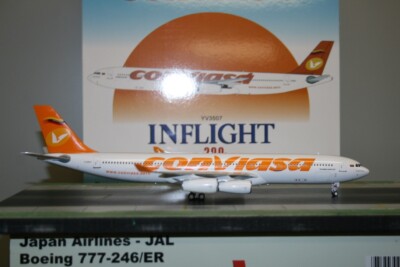 Inflight200 1:200 Conviasa Airbus A340-300 YV3507 (IF343VO0522) Model Plane