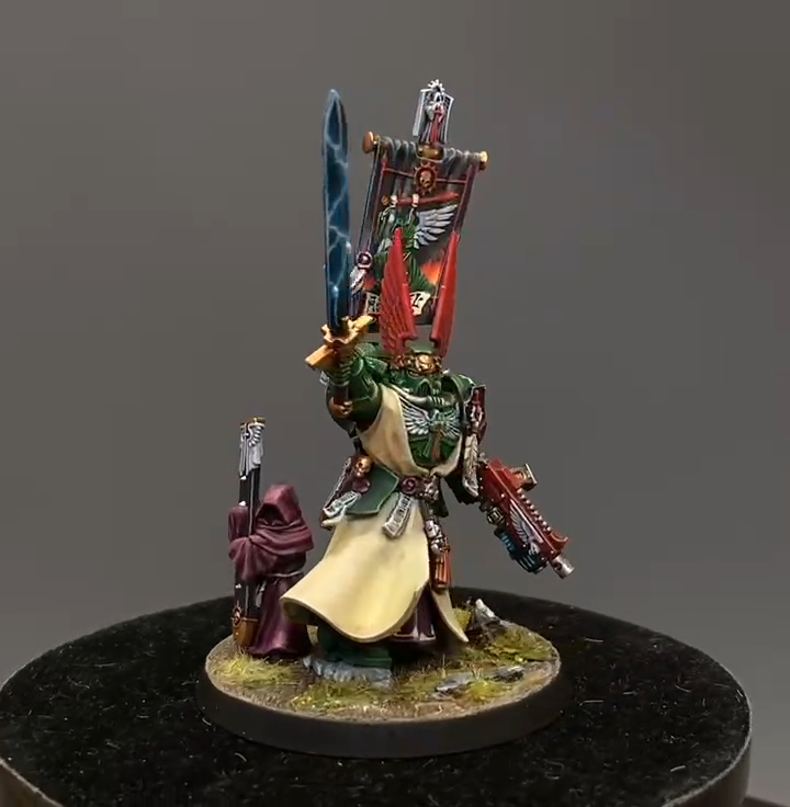 Azrael SUPREME GRAND MASTER PAINTED - Dark Angels Chapter Master w