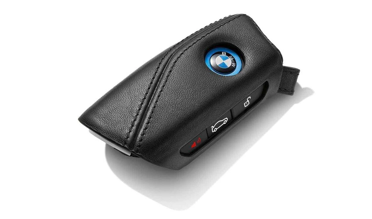 BMW Genuine Key Holder Fob Leather Ca, BMW Lifestyle Merchandise