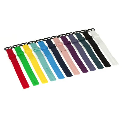 MARKENLOS Ersatz Armband für Fitbit Charge 3 / 4 Fitness Sport Tracker Smartwatch Silikon