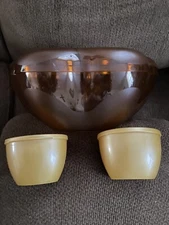 vintage Tupperware chip dip and snack party set