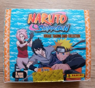 Display de 18 packs de cartes PANINI - NARUTO SHIPPUZEN - Port offert - Photo 1/2