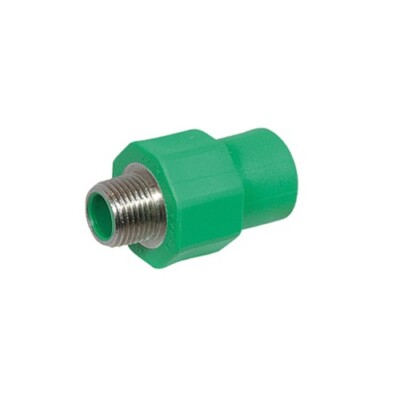 Aqua-Plus - PPR Rohr Kupplung mit Außengewinde Kunststoff Schweißsysteme 20-40mm
