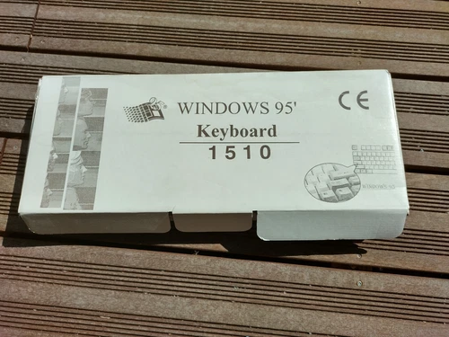 Microsoft Windows Mechanical Keyboard KB-5001 Vintage with original box Belgium