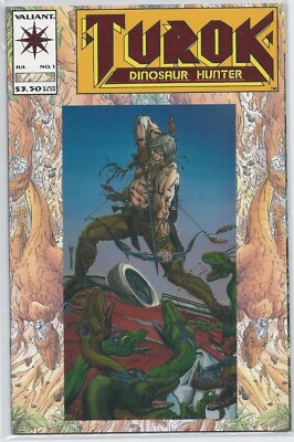 Turok Dinosaur Hunter #1 NM unread (1993) *Valiant Red Foil Cover* *Key Issue*