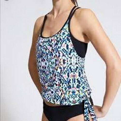 blousy tankini top