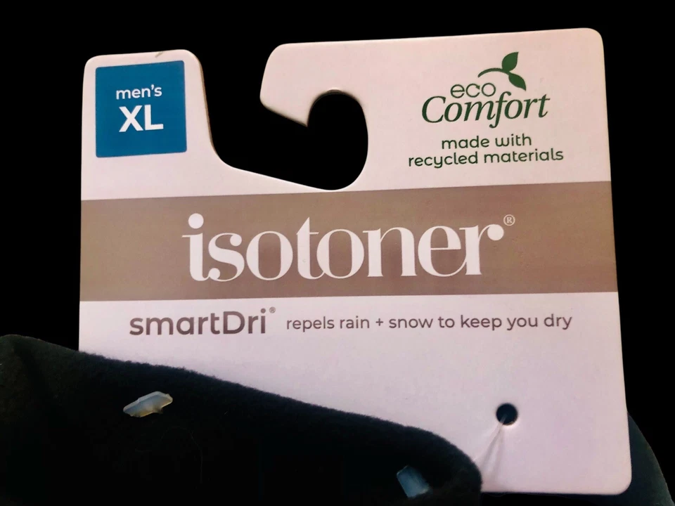 全新 Isotoner 男式手套 XL SmarTouch 触摸屏 兼容和智能驱动器 — 第 4/4 张图片