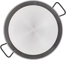 Garcima 16-Inch Pata Negra Restaurant Grade Paella Pan, 40cm 40cm, Silver 