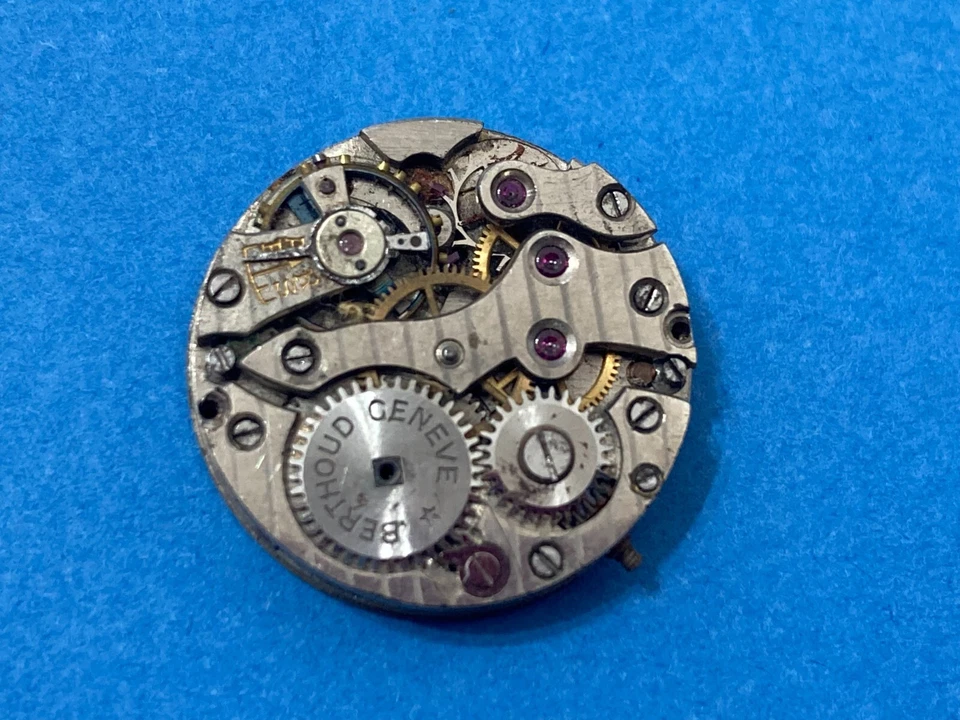 OROLOGIO MECCANISMO BERTHOUD GENEVE PER RICAMBI. - Immagine 2 di 3