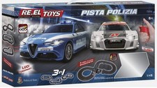 RE.EL.Toys PISTA A.R.GIULIA Q4 POLIZIA+AUDI R...