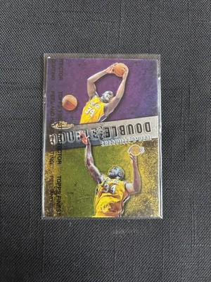1999-00 FINEST DOUBLE DOUBLE SHAQ! #D11! MINT! (1)