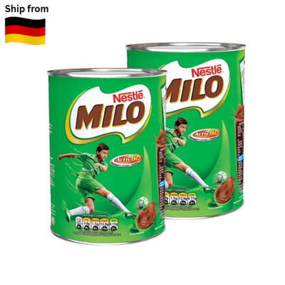 Nestlé Milo Chocolate Malt Drink Powder 2 x 400g Cocoa Malted Milk