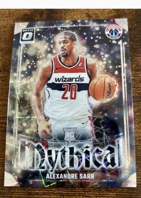 2024-25 Panini Donruss Optic Alexandre Sarr Mythical Rookie Card 