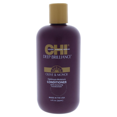 Chi - Deep Brilliance Olive & Monoi Optimum Moisture Conditioner (12oz)