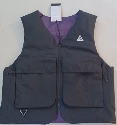 Nike ACG Skull Peak Primaloft Reversible FV8694 010  man vest sz  S L New $175