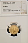1/10 Oz. Gold 2026 $5 American Eagle NGC MS69 -  #302