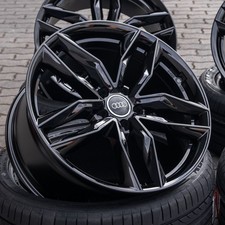 19 Zoll Alufelgen RS3 für Audi A4 S4 A5 S5 B8 B9 A6 S6 A7 S7 4G 4K F2 Schwarz