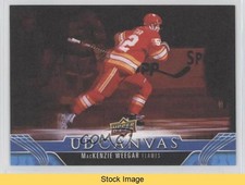 2023-24 Upper Deck Series 1 UD Canvas Mackenzie Weegar #C12 READ 8tn