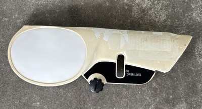 Suzuki 1993 - 1999 JR50 OEM Used White Rightside Frame Cover #47111-04420-30H