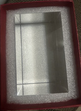 60x60x100mm K9 Crystal Blank   3D Laser Engraving, Inner Engraving