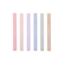 Alohaster HPSIZEE Aesthetic Cute Highlighters 1 Count Pack of 6 , Happiness