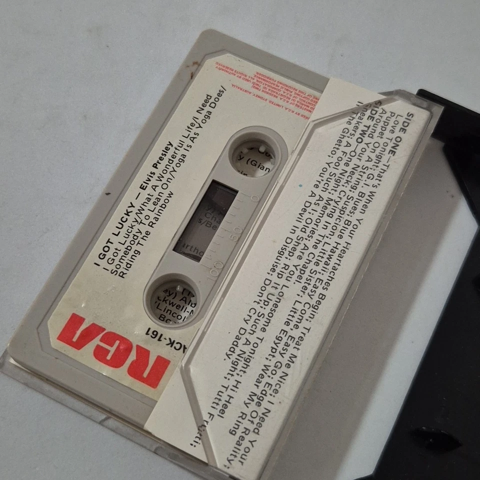 LOT OF 4 ELVIS PRESLEY Cassette Tape Albums AUST. PRESSING, RCA RECORDS - Image 4 of 4