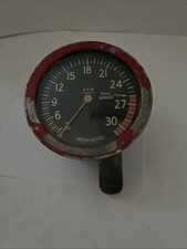 Vintage Stewart Warner 3000 Rpm Tachometer 424cvm9 For Restoration Repair Vintage Stewart Warner 3000 Rpm Tachometer 424cvm9 For Restoration Repair