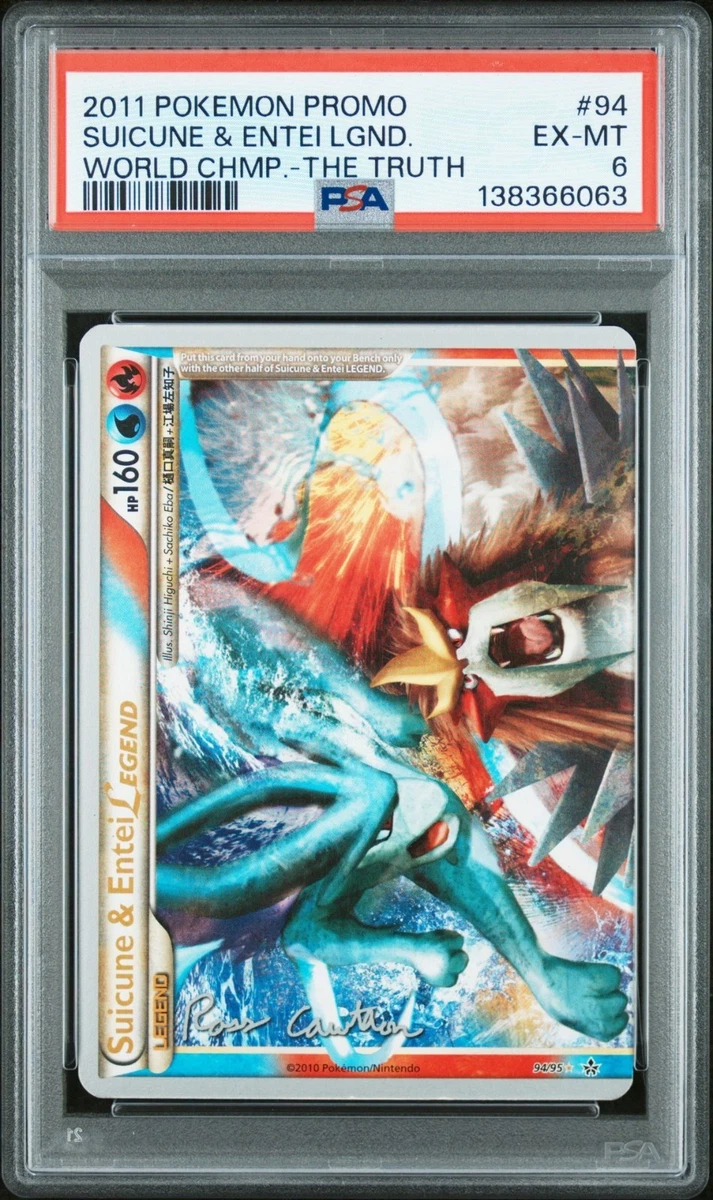 Preços baixos em Cartões TCG de Pokémon Suicune & Entei Legend | eBay