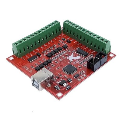 Breakout board CNC USB MACH3 100Khz 4 axis interface driver motion controller T