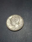 1942 10C Mercury Dime Xf 90% Silver
