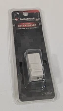 Radio Shack Snap In Ethernet Coupler Off White Connects Cable to Cable 278-2037