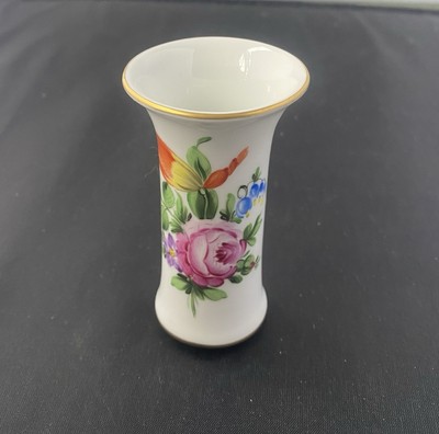 Small Bud Case, Herend Hungary, Printemps Pattern 3 