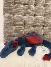 Jellycat Large Dexter Dragon RARE - New w/ Tags - Fast Shipping Uk Seller
