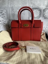 Mulberry Bayswater Bag Small in hibiscus Red - BNWT