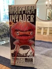 Schylling Martian Invader Tin Wind-Up Alien Toy In Box! Missing Key