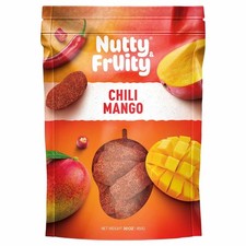 Nutty & Fruity Dried Mango Enrobed in Chili Spices Sweet Spicy Snack Pack 850g 16.46 per kilo