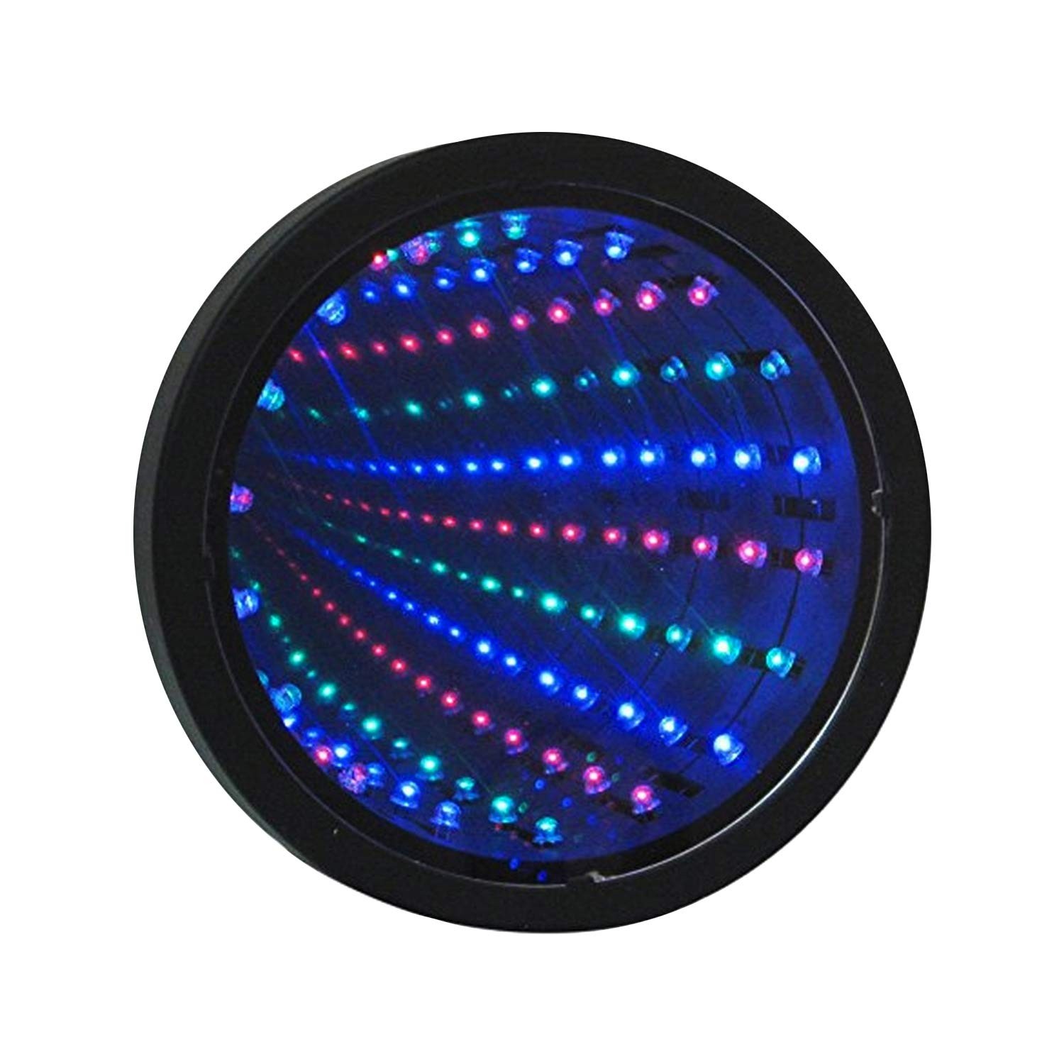 Miroir infini tunnel LED RH Trading luminaire sensoriel 3D éclairage intérieur