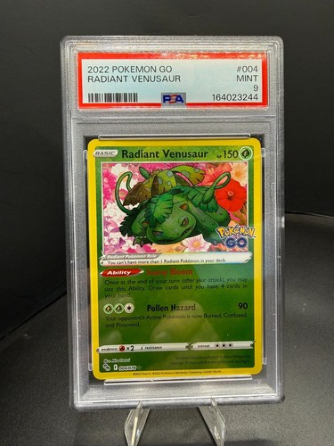 Radiant Venusaur graded PSA 9 for sale on eBay