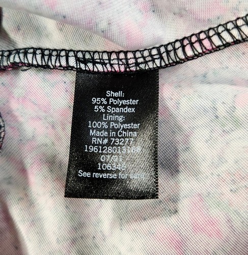 Minifalda SO Terciopelo Terciopelo Volantes Floral Para Mujer Junior M Borgoña Rosa PullOn - Imagen 10 de 11